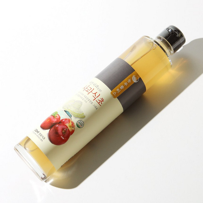농부플러스 사과식초 수제 파인애플식초 다시마식초 자연발효 식초 300ml, 1개