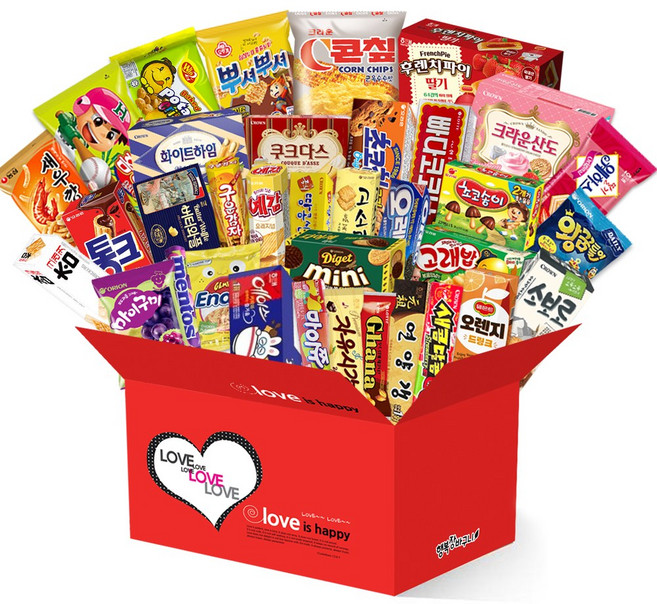 행복장바구니 과자세트, 54.러브행복세트빅2, 1개