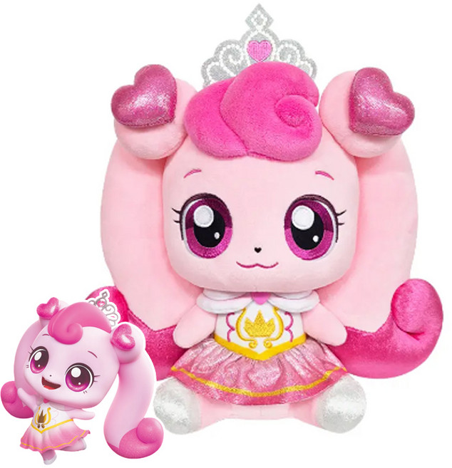 프린세스 캐치티니핑 하츄핑 25cm 봉제 인형, 1개