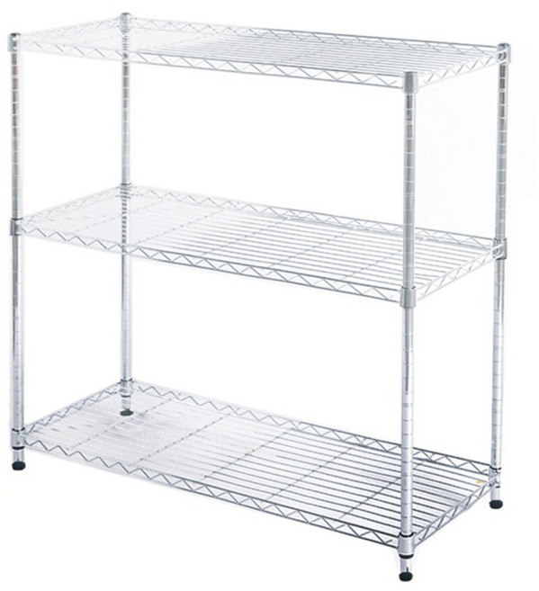 리빙코아 산업용 25파이 강철 메탈 철제 선반 900 3단