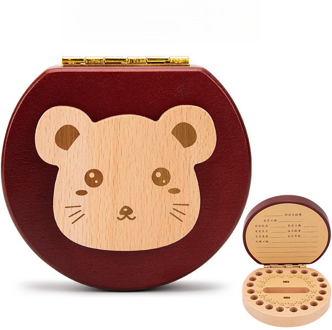 乳牙保存盒 紀念盒, 生肖鼠