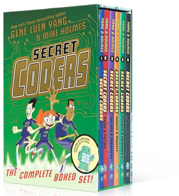 영어원서 시크릿코더 6권세트 코딩입문 Secret Coders