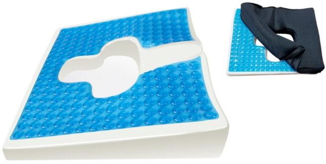 낭만샵 메모리폼 방지 방석 엉덩이 꼬리뼈 예방 쿠션 휠체어용 패드 방석