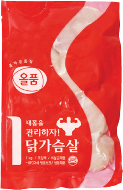 올품 벌크 닭가슴살 1kg, 1개