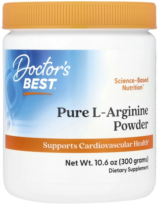 Doctor's Best 순수 L-아르기닌 분말 10.6 oz (300 g), DoctorsBest순수L아르기닌분말106oz300g, 1개, 300g - 쿠팡
