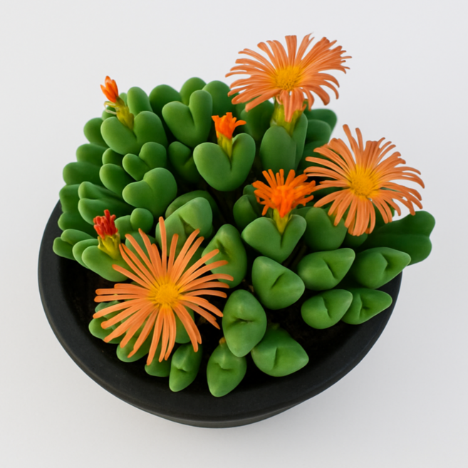 언제나봄 축전 하트 다육