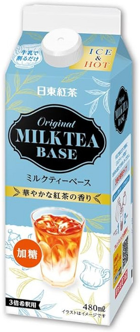 미쓰이농림 닛토우 홍차 오리지널 밀크티 베이스 480ml