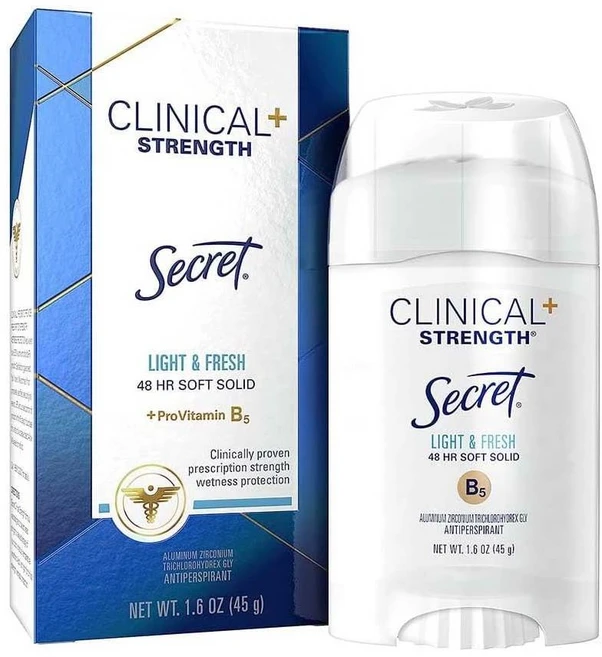 시크릿 클리니컬 스트렝스 소프트 솔리드 데오드란트 1.6oz, 1, 45g - 쿠팡