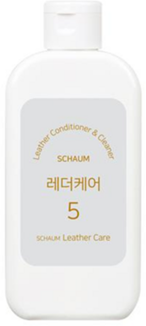 에코트리즈 샤움 자동차 가죽소재시트 소프트세정제 레더케어5+극세사타올, 1개