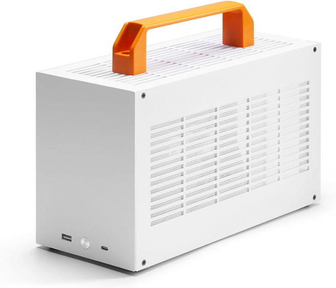 SGPC K49휴대용 미니 ITX PC 게이밍 케이스7L 소형 폼 팩터CPU 쿨러 최대 56mm300mm GPU 및 SFX PSU 지원USB 3.0 Type-C 전면 IO7.1L
