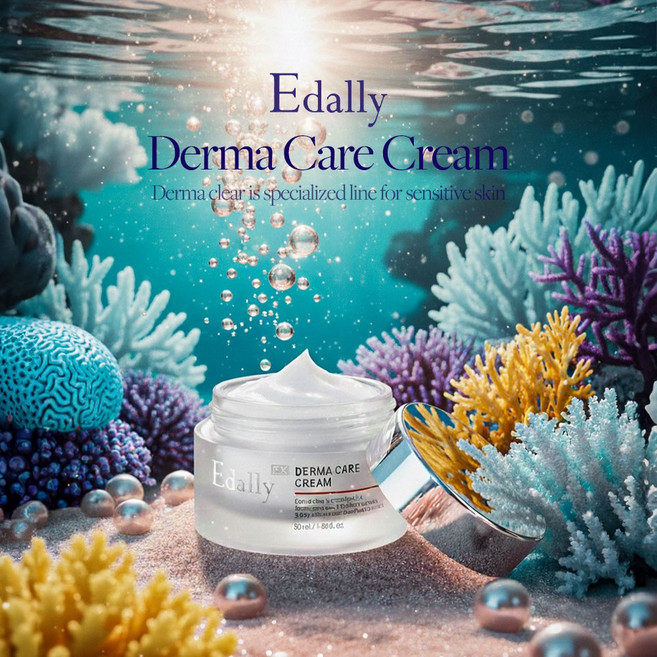 Edally 프리미엄 더마 시카 크림 Derma CICA Cream, 1개, 50ml
