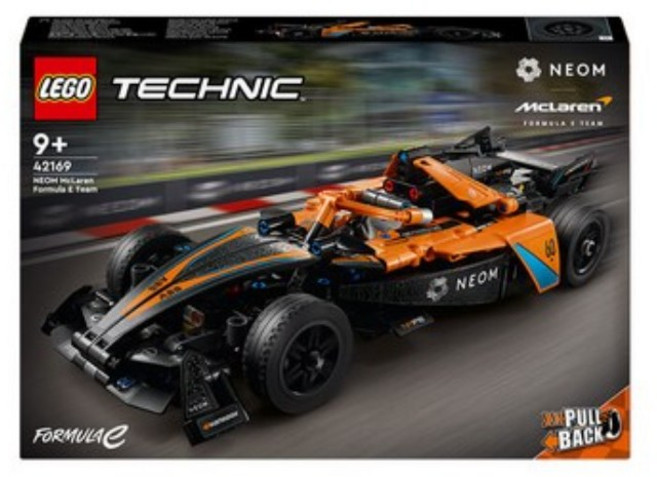 레고 테크닉 42169 NEOM McLaren Formula E 레이스카, 혼합색상, 1개