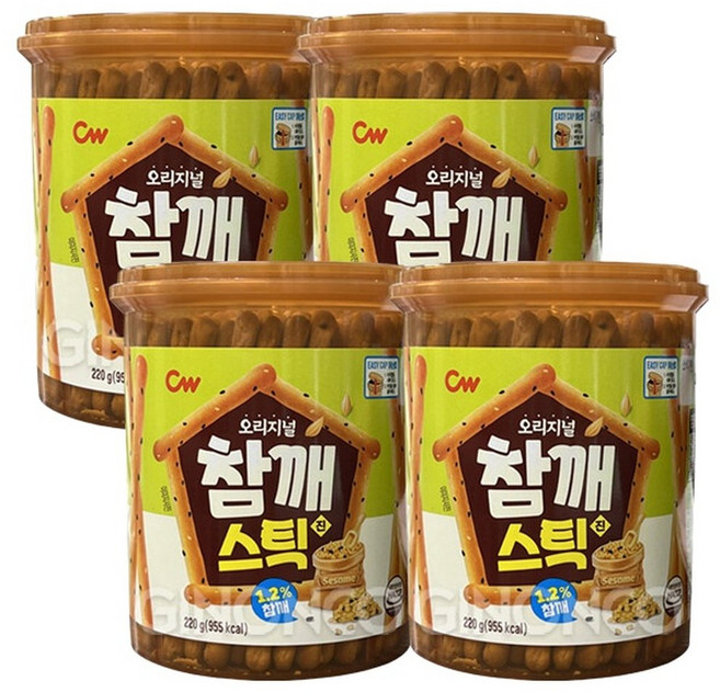 청우 참깨스틱 220g 4개