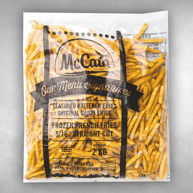 맥케인 케이준감자(시즌드베터드후라이스) 2kg, 5개