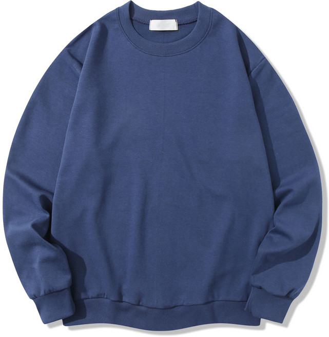 일루소 소프트 특양면 무지 맨투맨