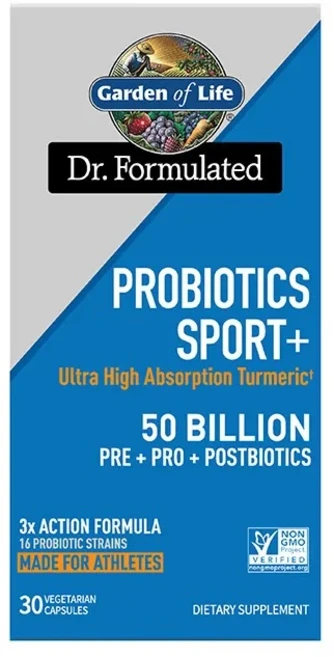[미국정품직구상품] 가든오브라이프 Dr. Formulated 프로바이오틱 스포츠 30캡슐, 1개, 30정 - 쿠팡