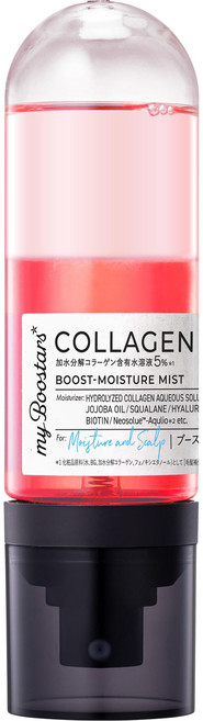 90ml & myBoostars 마이 부스터즈 [콜라겐] 부스터 헤어 미스트 트리트먼트 헤어, 콜라겐
