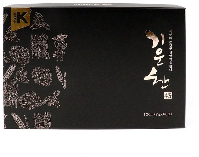 [기운찬]차가상황영지버섯 부모님선물 기운찬 본 (120g)