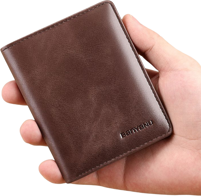 디프른티 슬림 가죽 남성 반지갑