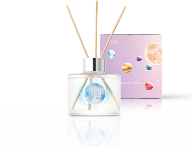 오르브 별자리 퍼퓸 디퓨저, 1세트, 200ml, 화이트넵튠