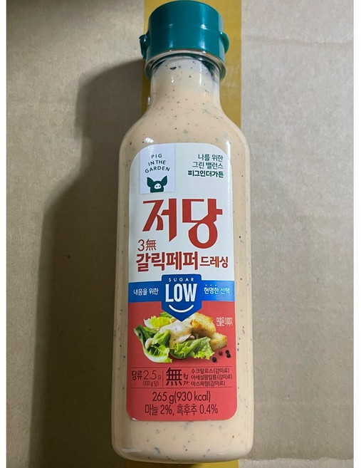 삼립 저당 갈릭페퍼 드레싱, 1개