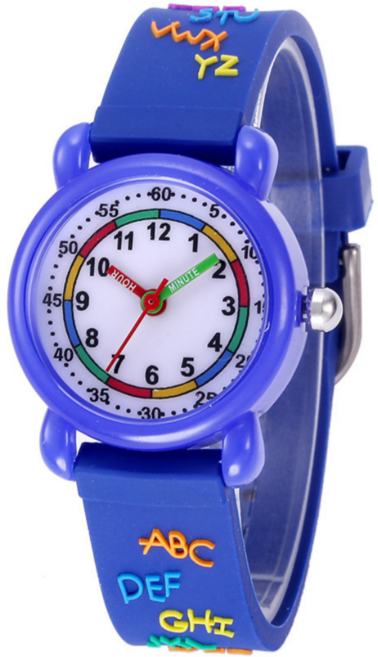 재재팩토리 아동용 ABC 어린이 교육 손목시계 키즈 워치 선물용