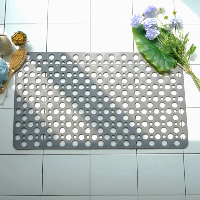 KC인증 향균인증 향곰팡이인증 논슬립 욕실매트 유아용 르깜므, 1개, 그레이