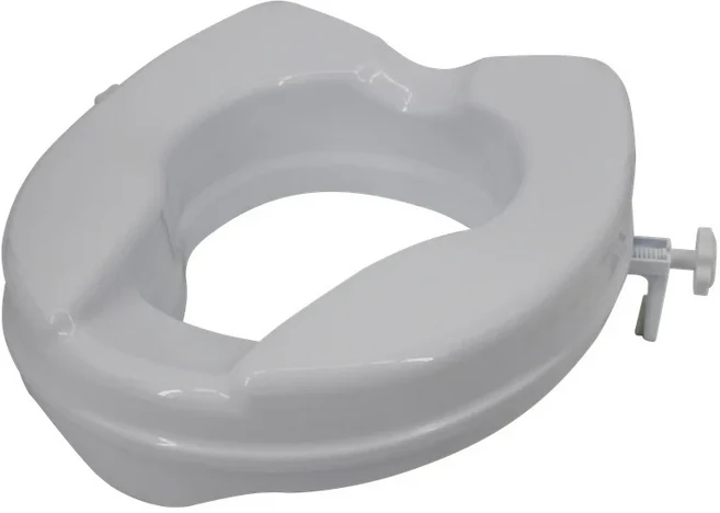 4인치 변기 라이저 시트 엘리베이터 노인 임산부 장애인을 위한 10CM 높이 조절 변기 시트 쿠션, 01 4 inch without cover