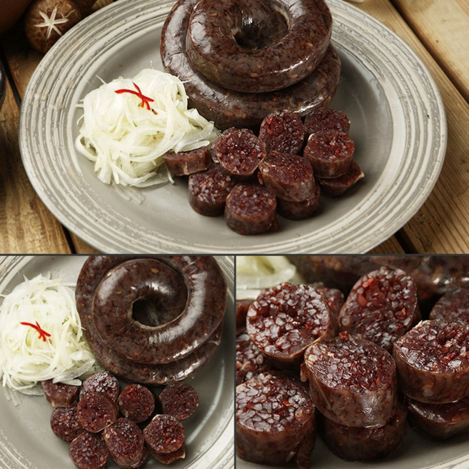 장충동 왕족발 찰순대 1kg x 2팩
