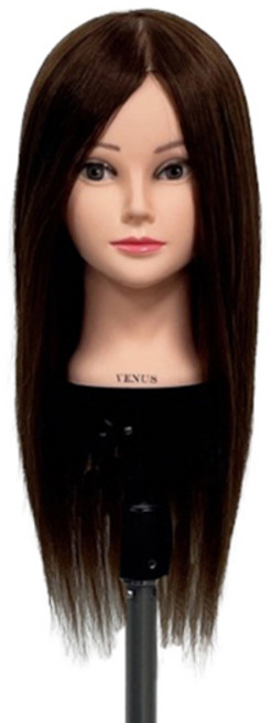 비너스가발 100%인모 18인치 브라운 통가발 [B급 제품], 1개