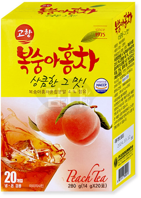 고향 복숭아홍차, 14g, 20개입, 10개