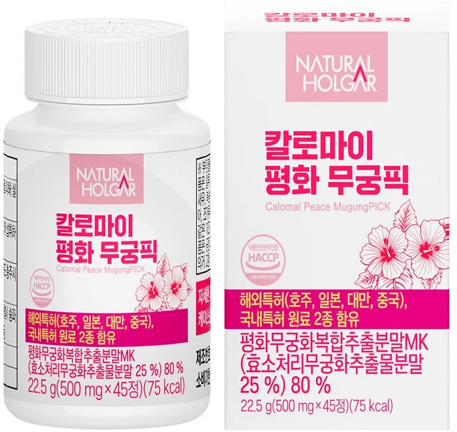 칼로마이 평화 무궁픽 특허원료2중, 1개, 45정 - 쿠팡