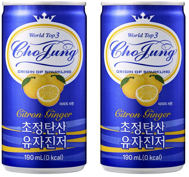 초정탄산 유저진저, 190ml, 30개