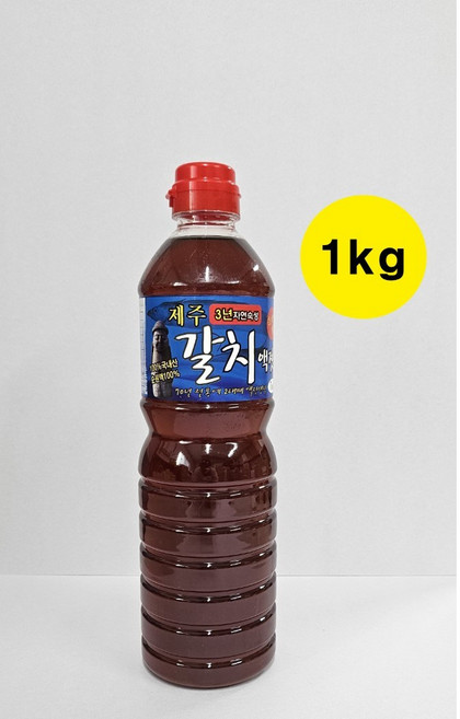 [푸드홀마켓] 안가네젓갈 제주 갈치액젓 1kg 3년자연숙성, 1개