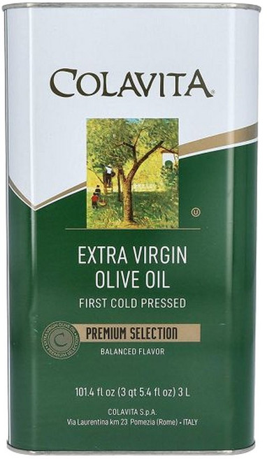 콜라비타 프리미엄 셀렉션 엑스트라 버진 올리브 오일 대형 3리터 틴, 1개, 3L