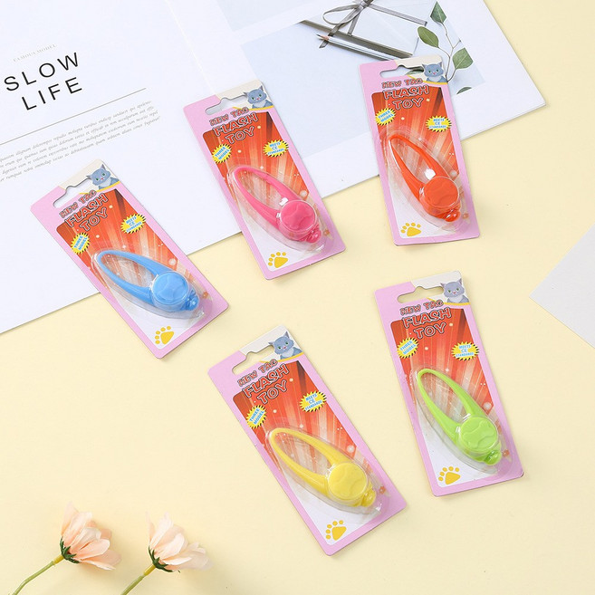 미우프 강아지 led 블링커 야간산책 불빛 목걸이 야광 라이트 펜던트, 오렌지