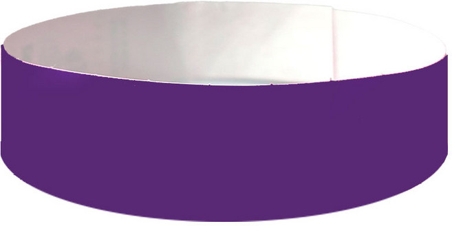 IDBAND 입장팔찌 손목띠 종이팔찌 타이벡재질, 100장, 퍼플