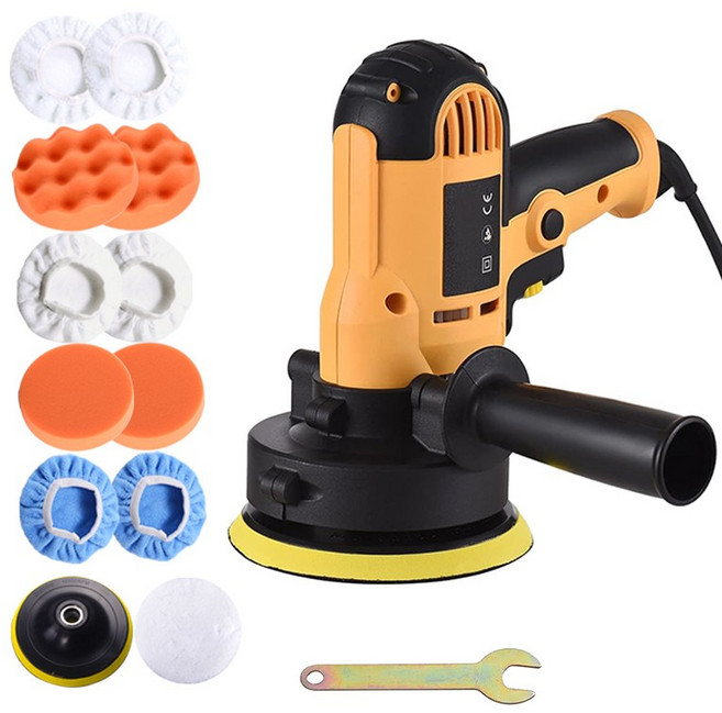 프리라이프 자동차 광택기 유선 로터리 폴리셔 세트 광택복원 차량관리, PGJ37