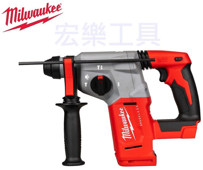 宏樂工具 含稅 Milwaukee 美沃奇 18V 鋰電 精銳 無刷 免出力 鎚鑽 M18 BLH 三用 M18BLH, 1個, M18 BLH 空機 無其它