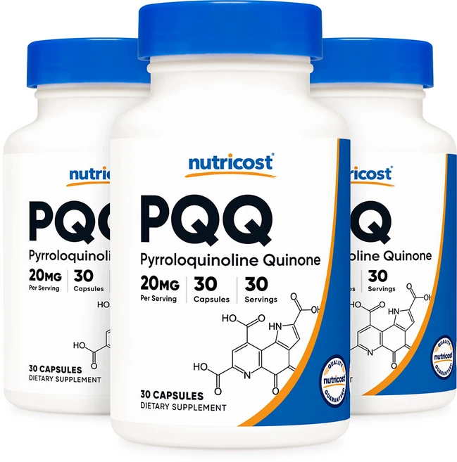 뉴트리코스트 PQQ 20mg 30캡슐, 30정, 3개 - 쿠팡