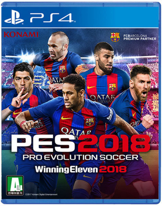 플레이스테이션 PS4 PES 위닝일레븐 2018 한글판 스페셜 에디션