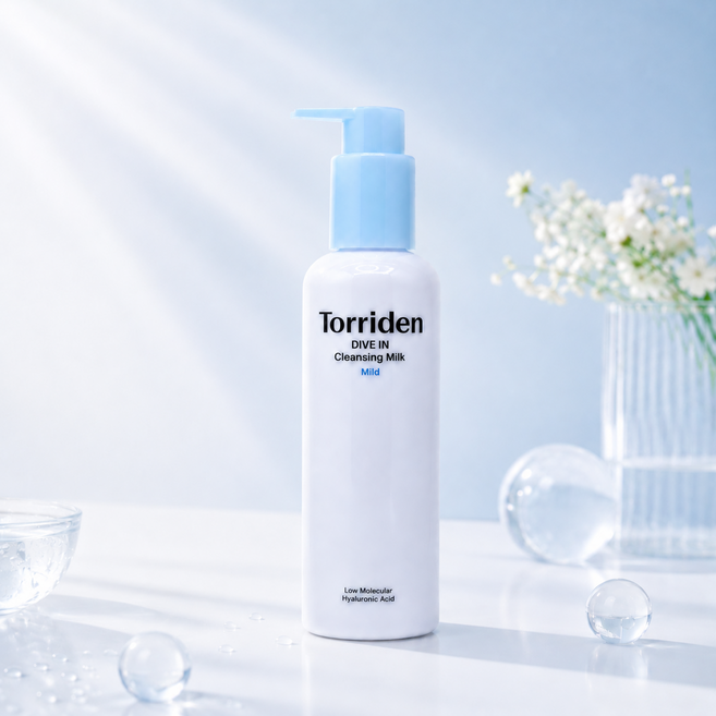 토리든 다이브인 저분자 히알루론산 클렌징 밀크, 1개, 200ml