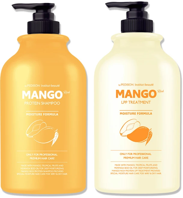 페디슨 인스티튜트 보떼 망고리치 샴푸&트리트먼트 500ml, 01. 망고리치 단백질 샴푸, 1개 - 쿠팡