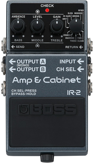 BOSS IR-200 Amp &amp IR Cabinet 프리 앰프 캐비닛 IR 페달 기타 이펙터, 기타 이펙터 페달 보스 IR200 앰프 및 IR 캐비닛, 1개