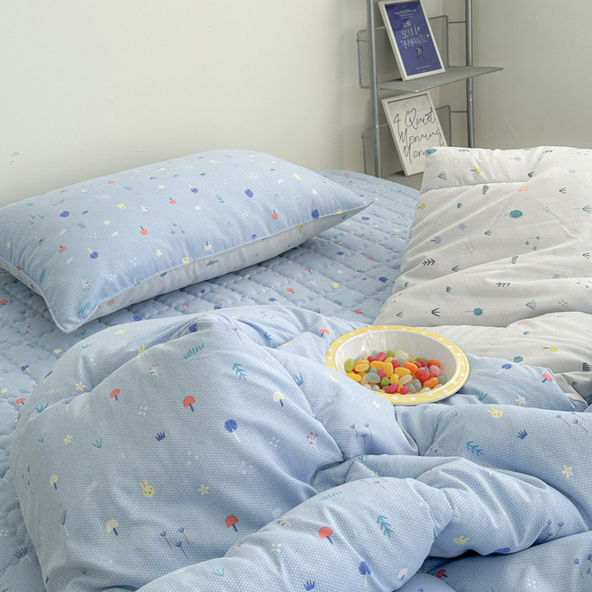 먼지없는 마이크로화이바 키오 어린이 양면 캐릭터 여아 남아 침구세트 키즈이불 슈퍼싱글 사계절 차렵이불세트 아동침구세트