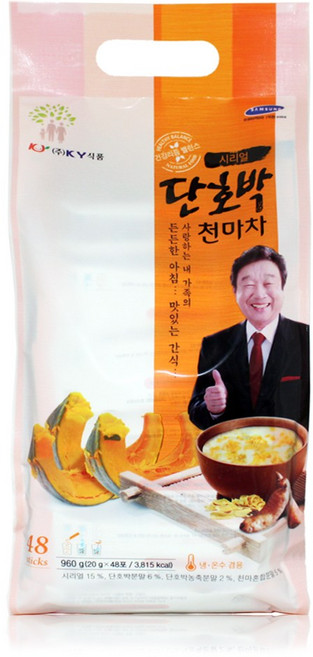 KY식품 단호박천마차(48포)간식 명절선물, 20g, 48개입, 1개
