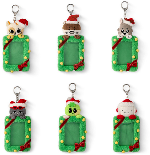 [멤버선택] 보넥도 공식 굿즈 쁘넥도 굿즈 캐릭터 플러시 인형 포토카드 홀더 키링 BBNEXDO2 PHOTOCARD HOLDER 보이넥스트도어 엠디 BOYNEXTDOOR MD, WOONBABY(운학)