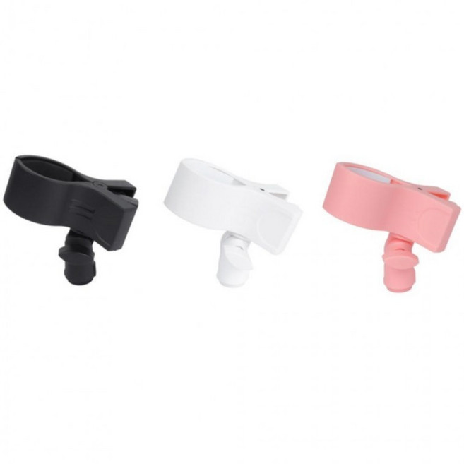 마이크 스탠드 집게형 마이크홀더 거치대용 부품 클립, 1개, 상세페이지 참조, 화이트