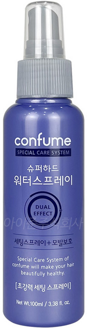 과일나라 컨퓸 슈퍼하드 워터스프레이, 100ml, 1개