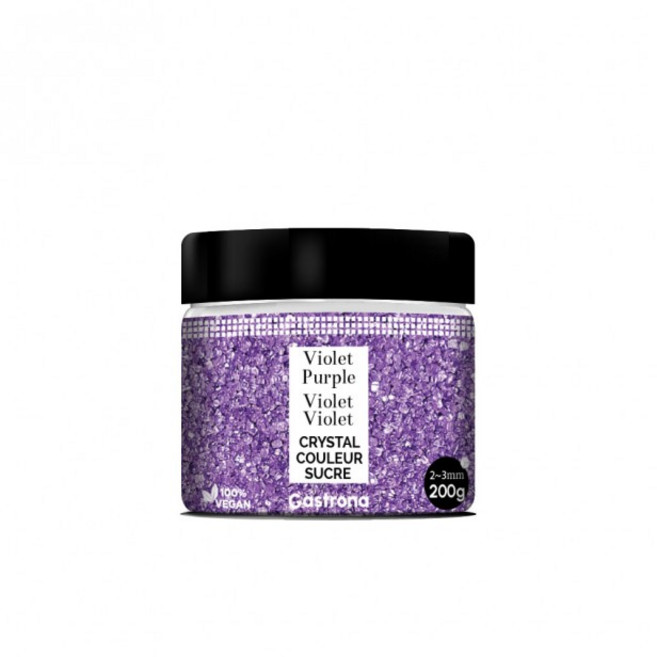 슈가 크리스탈 / 아쿠아 민트 (2mm) / 컬러슈가, 1개, 200g, 바이올렛
